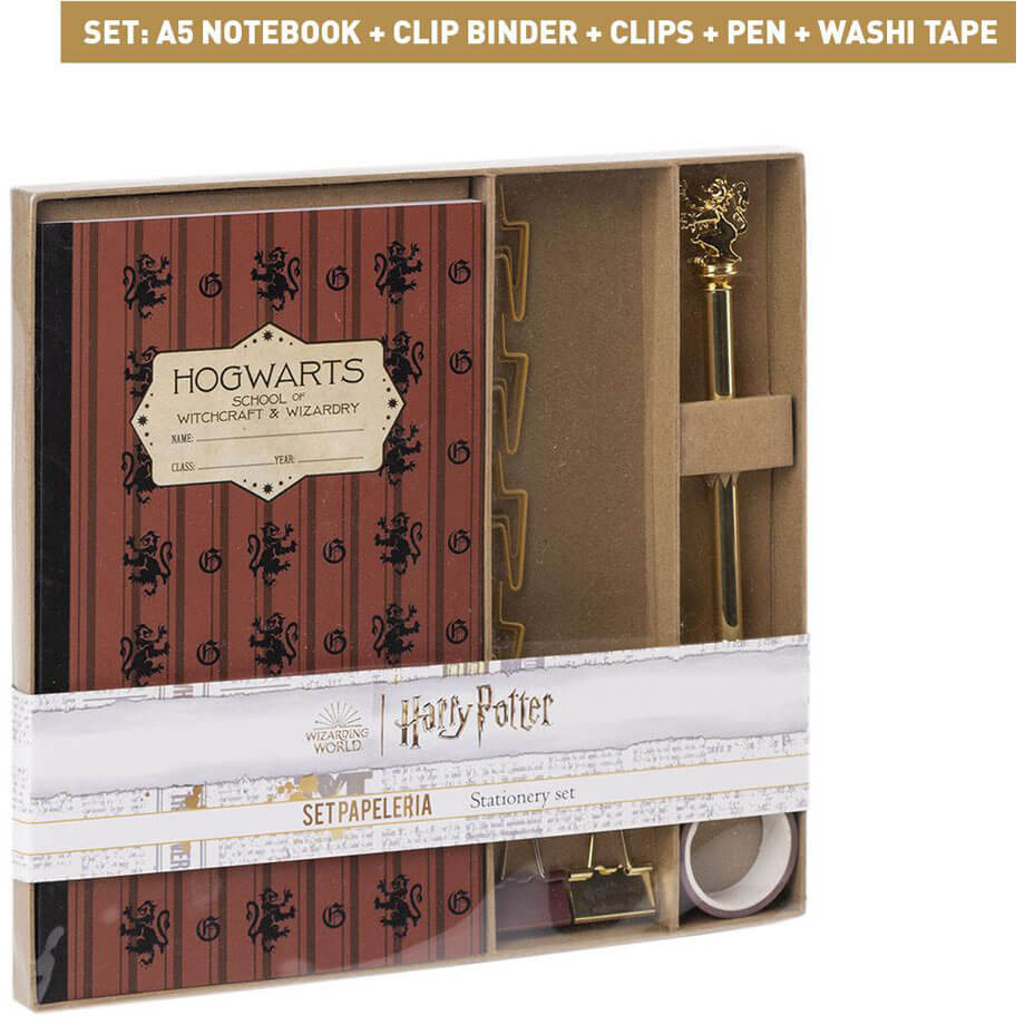Harry Potter Hogwarts Stationery Set Heromic