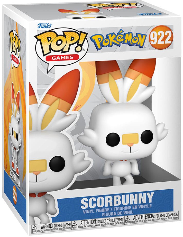 Funko POP! Games Pokémon Scorbunny Heromic