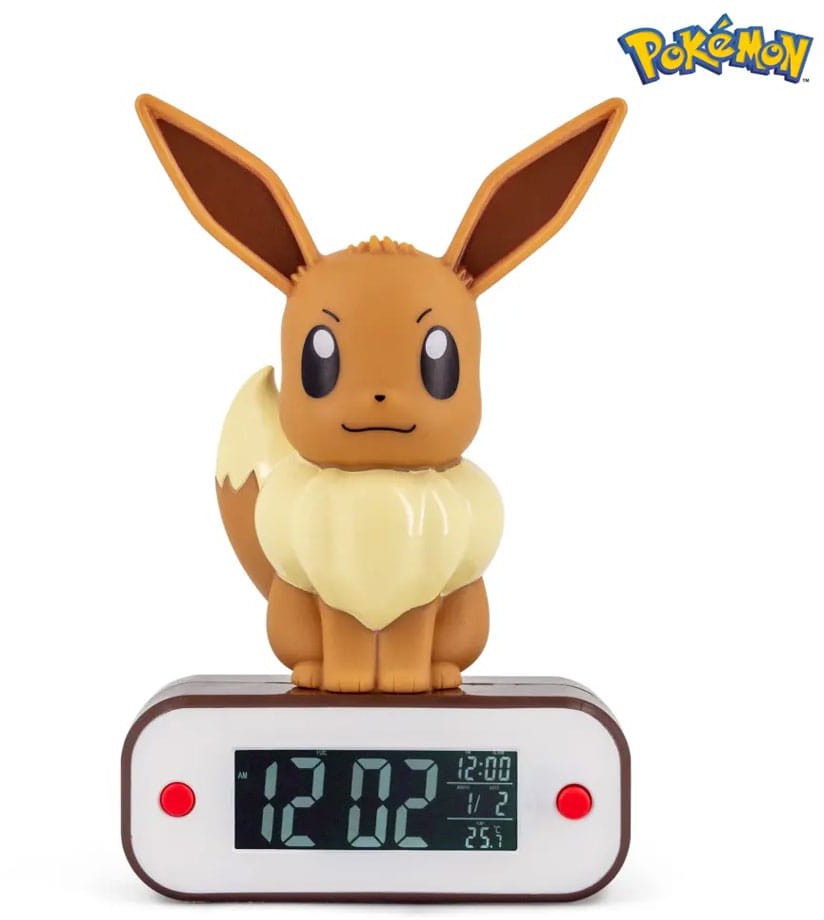 Pokémon Eevee Alarm Clock with Light Heromic
