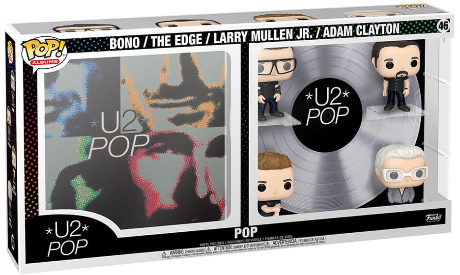 Funko POP! Albums DLX Vinyl - U2 4-Pack - Heromic