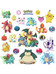 Pokemon - Pokemon Wall Stickers 