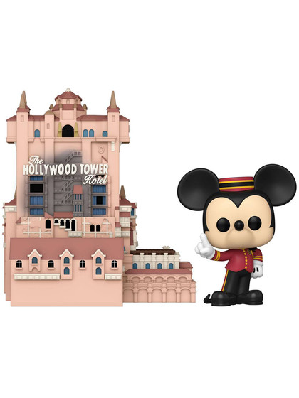 Funko POP! Town: Walt Disney World 50th Anniversary - Hollywood Tower Hotel and Mickey Mouse