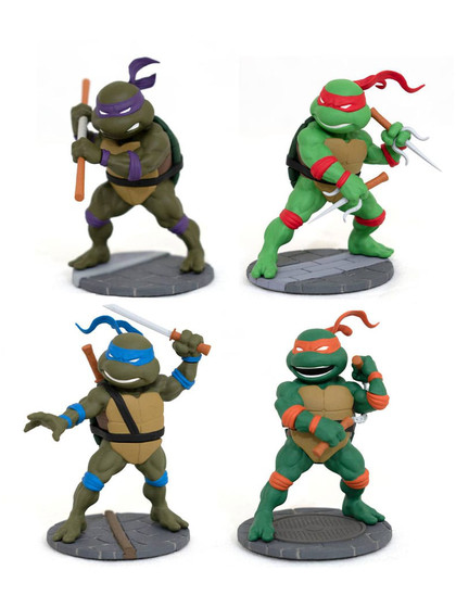 Turtles - D-Formz Mini Figures 4-Pack SDCC Exclusive