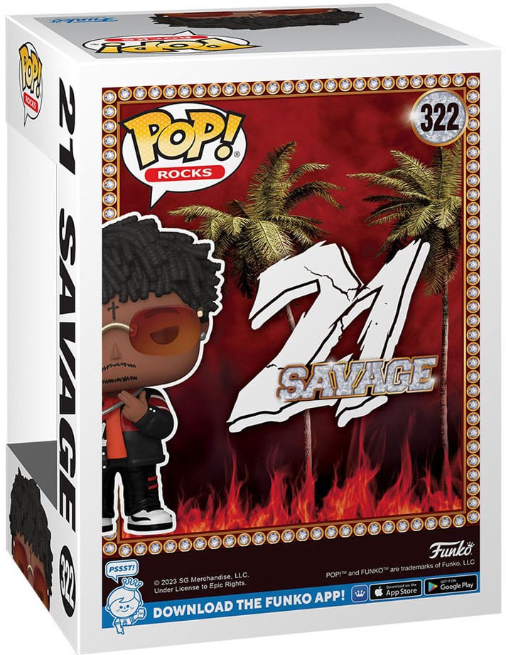 Funko POP! Rocks: 21 Savage - 21 Savage - Heromic