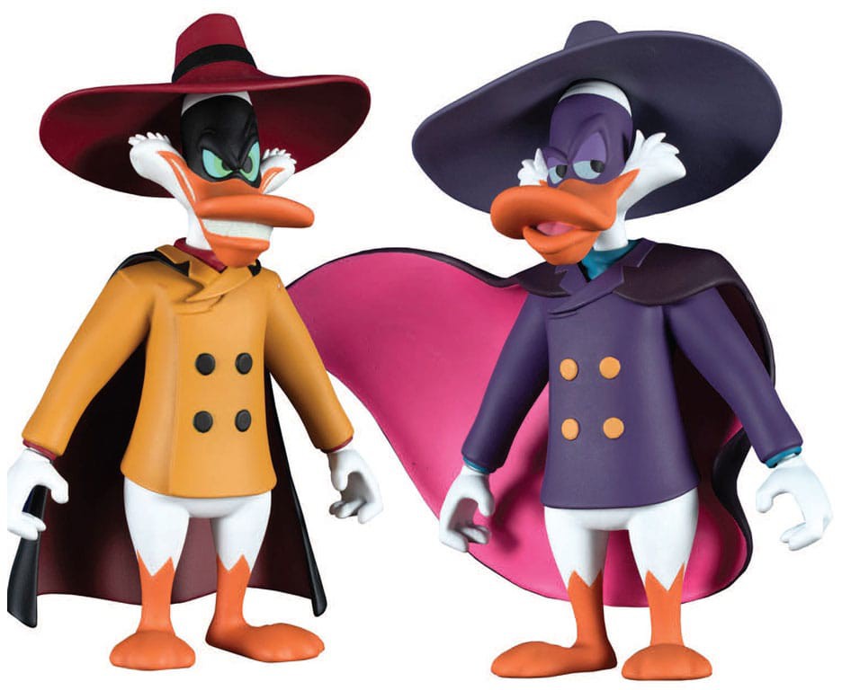 Darkwing Duck Select Darkwing Duck & Negaduck 2Pack Heromic