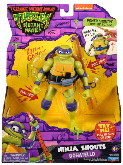 Turtles: Mutant Mayhem - Ninja Shouts Donatello