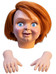Child's Play 2 - Ultimate Chucky Doll Tommy Head Accessory Set