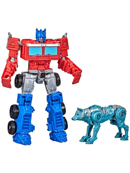 Transformers - Optimus Prime & Chainclaw Beast Alliance Weaponizer