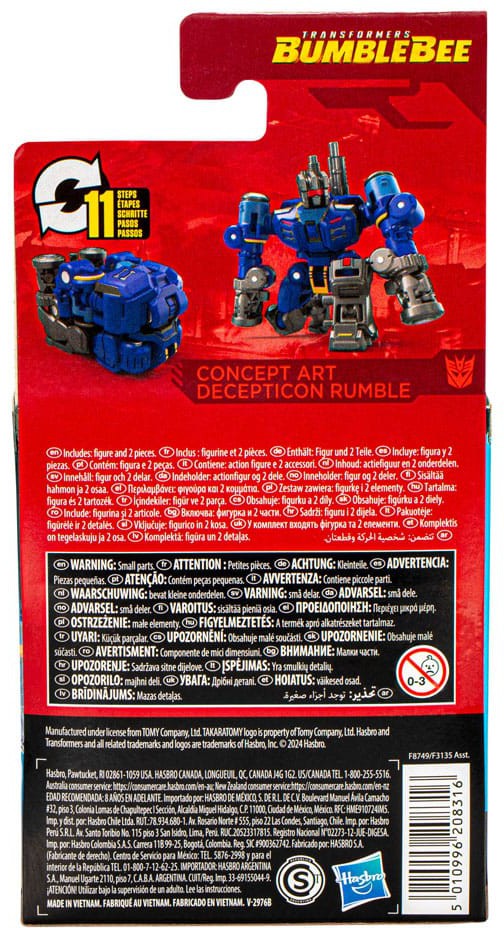 Transformers Studio Series - Concept Art Decepticon Rumble Core Class ...