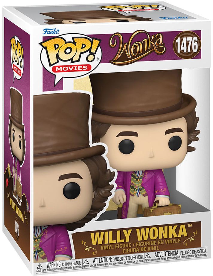 Funko Pop Movies: Willy Wonka-Willy Wonka Action Figure