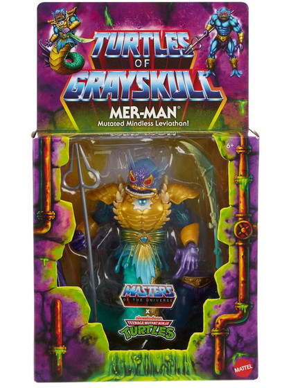MOTU x TMNT: Turtles of Grayskull Deluxe - Mer-Man