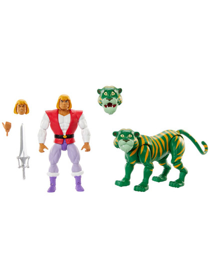 Masters of the Universe Origins: Cartoon Collection - Prince Adam & Cringer 2-Pack