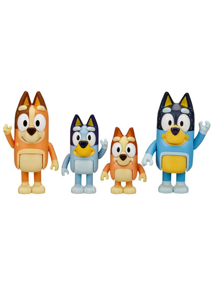 Bluey Figurer 4-Pack