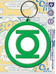 DC Comics - Green Lantern Rubber Nyckelring