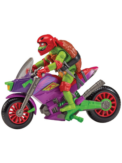 Teenage Mutant Ninja Turtles - Raphael & Purple Dragon Cycle
