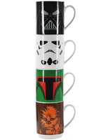 Star Wars - Stapelbara muggar 4-pack