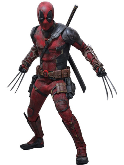 Deadpool & Wolverine - Deadpool (Battling Version) Movie Masterpiece - 1/6