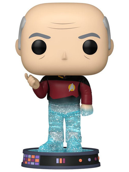 Funko POP! Plus: Star Trek - Jean-Luc Picard (Transporter)(Glitter)