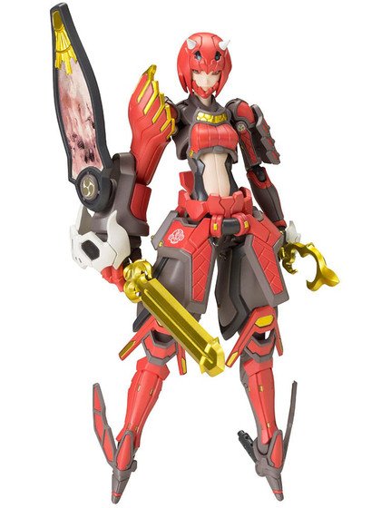 Phantasy Star Online 2 - Vermilion Guardian Shiki Model Kit - 1/12