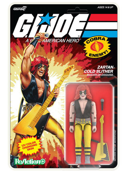 GI Joe - Zartan Cold Slither (Cartoon) - ReAction+