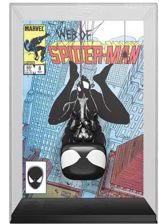 Funko POP! Comic Covers: Web of Spider-man #8 - Black Suit Spider-Man