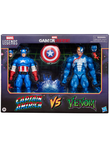 Marvel Legends: Gamerverse - Captain America vs. Venom 2-Pack