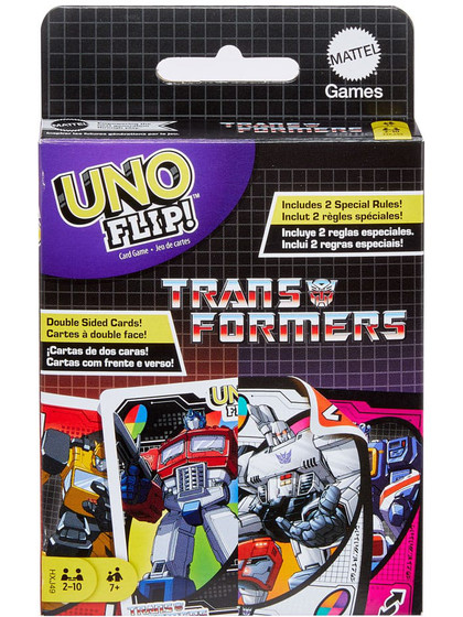 UNO Flip - Transformers Card Game