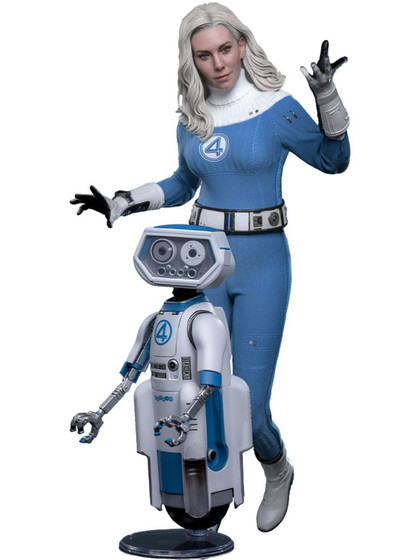 The Fantastic Four: First Steps - Invisible Woman & H.E.R.B.I.E. Movie Masterpiece - 1/6