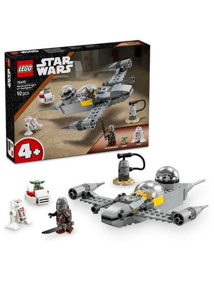 Lego Star Wars Mando and Grogu's N-1 Starfighter 75410