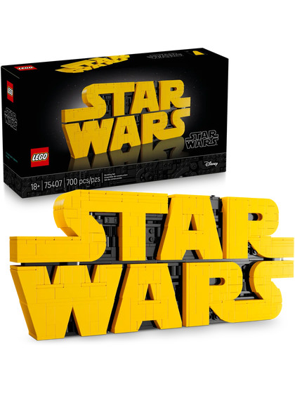 Lego Star Wars Brick-built Star Wars Logo 75407
