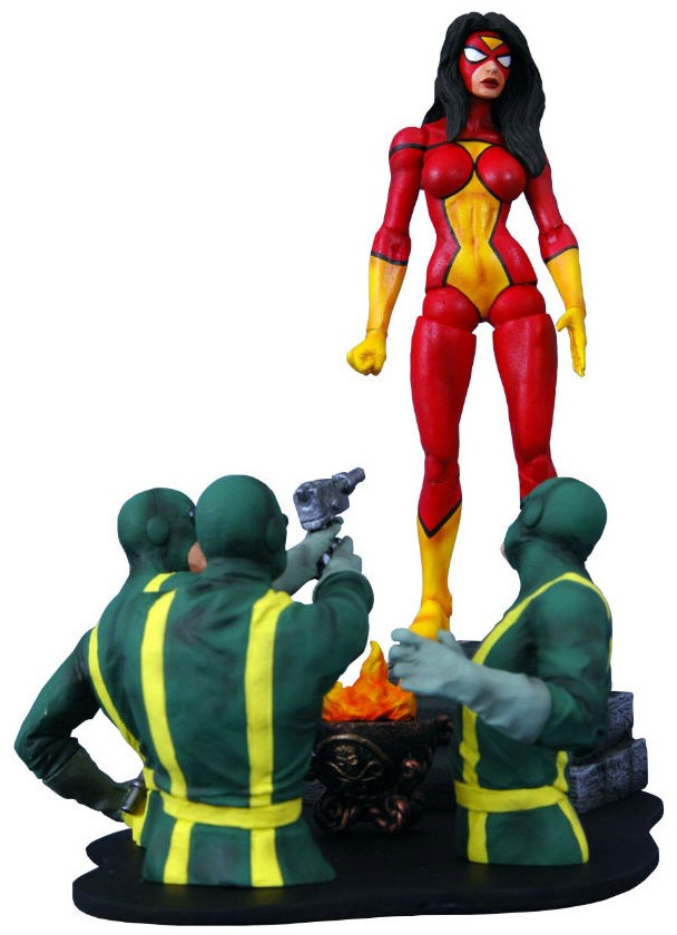 Läs mer om Marvel Select - Spider-Woman - DAMAGED PACKAGING