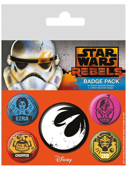 Star Wars - Pins 5-Pack Rebels