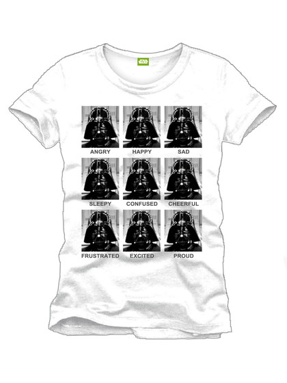 Star Wars - T-Shirt Darth Vader Emotions