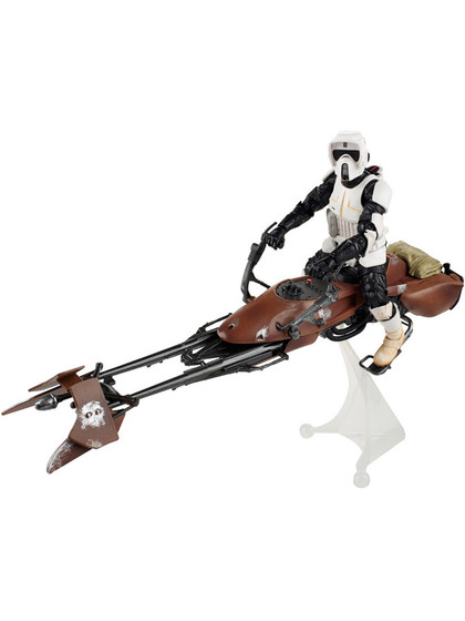 Star Wars Black Series - Biker Scout & Speeder Bike