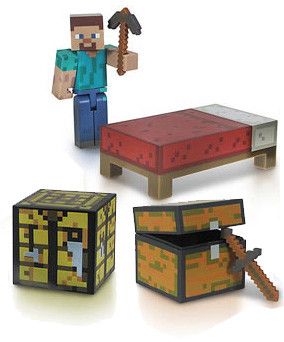 Minecraft - Survival Pack Action Figure