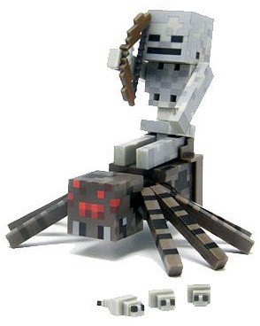 Minecraft - Spider Jockey Action Figure