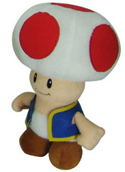 Super Mario - Toad Plush - 20 cm