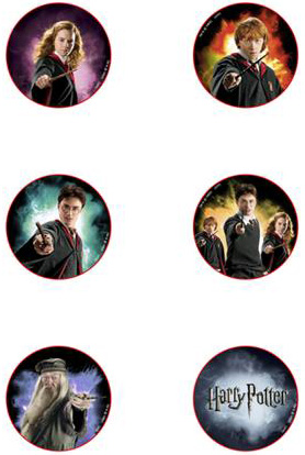 Harry Potter - Pins 6-Pack Half-Blood Prince