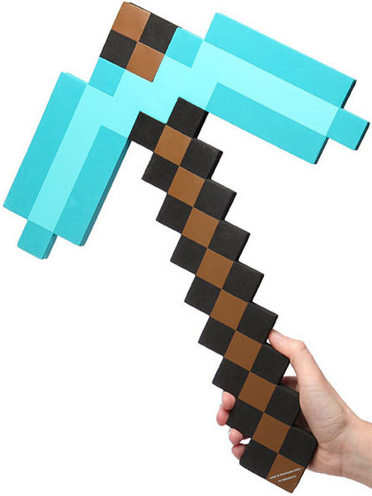 Minecraft - Foam Diamond Pickaxe