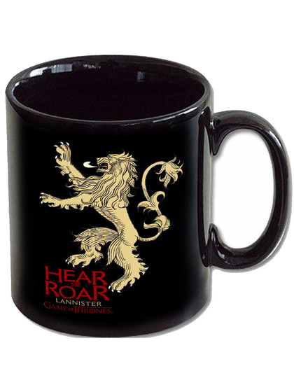 Game of Thrones - Lannister Crest Black - Mug