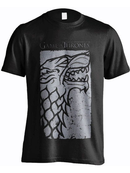 Game of Thrones - T-Shirt Stark Charcoal