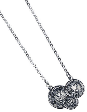 Harry Potter - Gringotts Coins Pendant & Necklace 
