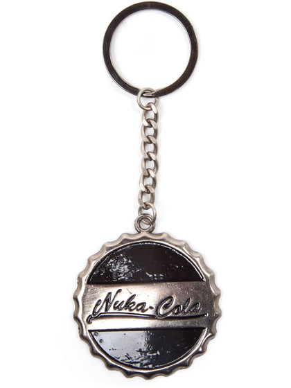 Fallout - Nuka Cola Bottle Cap Metal Keychain