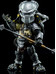 Alien vs Predator - Wolf Predator - Hybrid Metal Action Figure