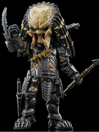 Alien vs Predator - Scar Predator - Hybrid Metal Action Figure