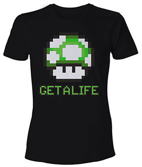 Nintendo - T-Shirt Mario Get a Life