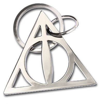 Harry Potter - Deathly Hallows Metal Keychain