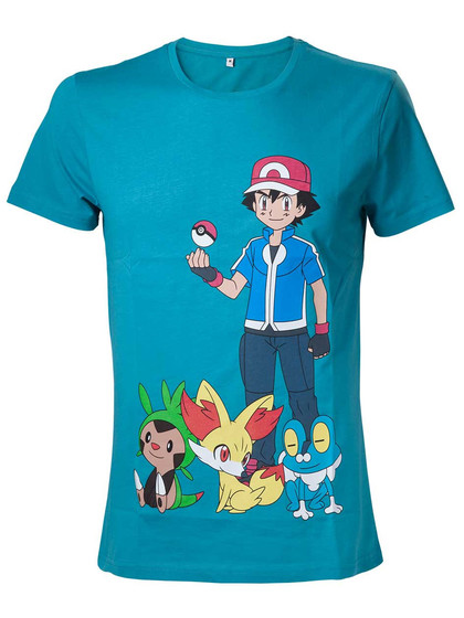 Pokemon - T-Shirt Ash Ketchum