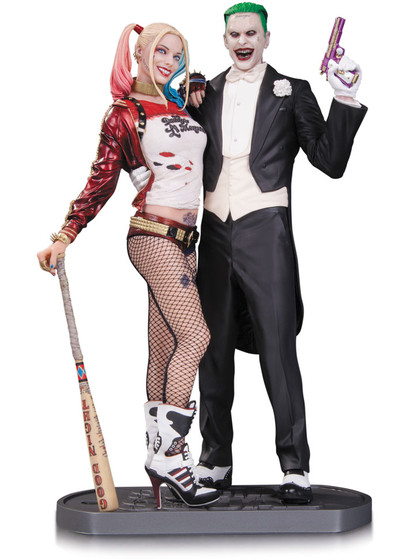 Suicide Squad - Joker & Harley Quinn Statue - 30 cm