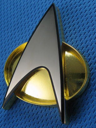 Star Trek TNG - Starfleet Communicator Badge